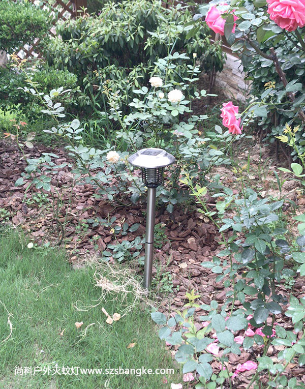 花園LED庭院滅蚊燈應用效果